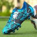 Kids Football Soccer Shoes For Boys Girls, Durable Firm Ground/Multi-Studs Cleats For Training, Match & Club Use_desvips.com