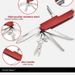 Multifunctional Stainless Steel Gift Folding Tool Mini Pocket Keychain Knife_desvips.com