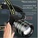 Super Bright 60W White Laser Strong Light Long-range Induction Headlight With Digital Display Charging Zoom Outdoor_desvips.com