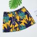 Men's Set Anti-Embarrassment Loose Fit Quick-Dry Plus Size Hot Spring Boxer Shorts Swimming Trunks_desvips.com