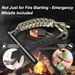 Survival Fire Starter With 4 Inch Ferro Rod And Flint Fire Starters_desvips.com