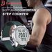 Hearkent Pedometer Men's Digital Wat No Bluetooth Sport Wates Step Calories Counter Walking Fitness Tracker_desvips.com