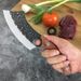 Japanese Forged Hammer Pattern Household Slicing Sharp Butchering Boning Tactical Small Kitchen Knife_desvips.com