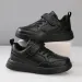 All White Leather Youth Shoes Fashion Kids Children Student Tennis Running Sneakers Happysteps Sport Trainers For Boys_desvips.com