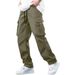 Summer New Men's Cargo Pants Drawstring Multi Pocket Casual Pants_desvips.com