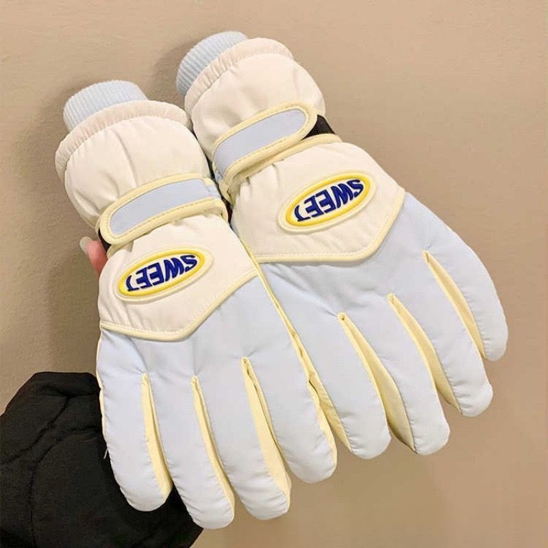 Winter Touchscreen Ski Gloves,Windproof Warm Fleece Lined Gloves For Cycling Skiing Outdoor Sports_desvips.com