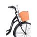 Carpat 26 Zoll City Bike, 7-Gang Shimano Schaltung, V-Brake, Gepäckträger & Frontkorb, Für Erwachsene 150-165 Cm - Schwarz (85% Vormontiert)_desvips.com