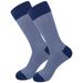 5 Pairs Mens Dress Stripe Plus Size,High Quality Combed Cotton Crew Socks,business Cool Breathable Casual Socks For Men_desvips.com