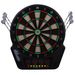 HOMCOM Electronic Dart Board Set – LED Score Display Auto Scoring 27 Games & 243 Variations 6 Darts & 24 Tips Sound Effects Supports 16 Players_desvips.com