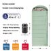 Outdoor Camping Envelope Style Four Seasons Warm Skin-Friendly Thickened Non-Glue Cotton Splicable Bag Nap Sleeping Pad_desvips.com