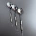 3pcs/Set Metal High-grade Imitation Tungsten Steel Needle Darts 20g Professional Competition Training Black Aluminum Rod_desvips.com