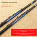 Fiberglass Set For Beginners, Six-Pole Fishing Gear, Black Pit Stream Rod_desvips.com