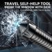 Wolf Tooth Lamp Rod Strong Light Charging Outdoor Super Bright Multi Functional Vehicle Retractable Self Defense Window_desvips.com