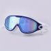 Swimming Goggles Adult HD Waterproof And Anti-fog Electroplating Swimming Goggles Flat Large Frame Swimming Glasses_desvips.com