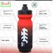 Outdoor Sports Bottle Bicycle Cycling Cup Road Mountain Bike Hiking Portable Squeeze Gradient Color Water Bag_desvips.com