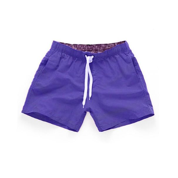 Men's Water-Repellent Swim Trunks - Double Layer & Breathable For Beach Pool & Summer Activities (Quick-Dry Black/Blue)_desvips.com