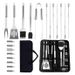 Camping Cookware Stainless Steel Barbecue Tool Set Cooking Shovel Combination Barbecue Set Outdoor Camping BBQ Barbecue Set_desvips.com