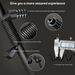 ROCKBROS bicycle motorbike lock mini combination lock helmet lock cable lock_desvips.com