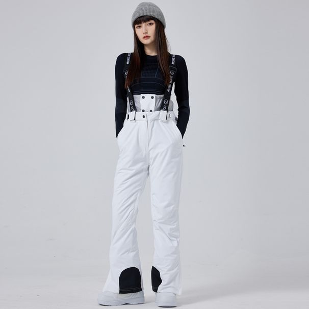 New Style Bib Ski Winter Outdoor Snowboard Windproof Waterproof Thickened Warm Snow Pants Women_desvips.com