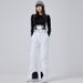 New Style Bib Ski Winter Outdoor Snowboard Windproof Waterproof Thickened Warm Snow Pants Women_desvips.com