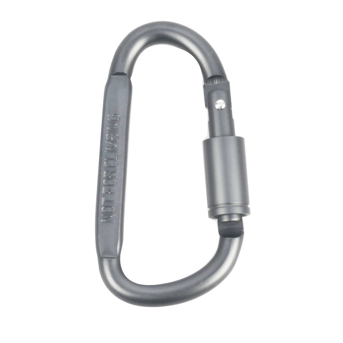 High-quality Aluminum Alloy Thickened Hanging Buckle, D-shaped Carabiner Quick-release Buckle_desvips.com