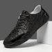 1 Logo Correct Logo 1 Correct Couple Style Men's And Women's Low-Top Casual Martin Boots Fashion Shiny Octopus Large Size Shoes_desvips.com