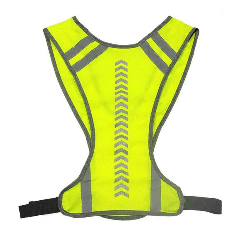 Reflective Fluorescent Vest For Outdoor Running_desvips.com