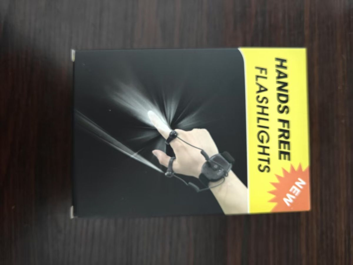 Rechargeable Diamond Ring Flashlight High Intensity Wrist Lighting For Night Fishing Repair Sports Outdoor Local Illumination_desvips.com