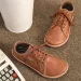 2024 New Flats Leather Walking Men Barefoot Wide-toed Shoes Wider Toe Casual Sneakes Large Size 47 48_desvips.com