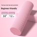 PeakGo Solid Foam Muscle Relaxation Slimming Legs Professional Yoga Equipment Massage Roller 45cm Hard Smooth Surface Floating_desvips.com