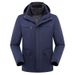 Outdoor Cold-Proof Clothing Unisex Three-in-One Waterproof Warm Workwear Thickened Fleece Jacket Customizable Logo_desvips.com