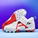Logo 26xx 1 Correct Men's Outdoor Non-Slip Wear-Resistant Football With Fixed Studs Professional Training Anti-Slip Baseball Shoes_desvips.com