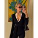 European American Long Sleeved Cardigan Tie Up Design Elegant Pilates Slimming Yoga Fit Elastic Comfortable Sportswear_desvips.com