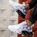 Unisex Running Women Men Lightweight Mesh Breathable Comfortable Flat Soft Tennis Shoes Summer Lace-up Sneakers Woman_desvips.com