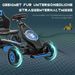Kinder-Gokart, Mit Pedalen, Verstellbarem Sitz, In- Und Outdoor, Ab 5 Jahren, Blau+schwarz, 121 X 58 X 61 Cm_desvips.com
