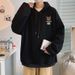 Bear Hoodie Men Spring Autumn 2024 New Versatile Jacket Harajuku Style Cute Student Top 12_desvips.com