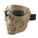 LazyZoom ¥%#Skull Military Enthusiast Tactical Goggles Outdoor Motorcycle Helmet Mask Riding Windproof Glasses Skiing CX_desvips.com