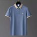 Men's Clothing New Summer Men's Polo Shirt Short Sleeve Business Casual Contrast Collar Lapel Top T Shirt Trendy Half Sleeve_desvips.com