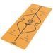 Coconut Shell Frosted PU Yoga Mat 6 Mm Natural Rubber High Strength Non Slip Fitness Mat Professional Widened To 80 Cm Shock Absorbing Pad_desvips.com