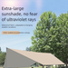 Outdoor Camping Tent UV Protection Sunshade Waterproof Canopy_desvips.com