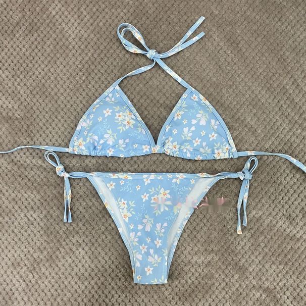 Women's New Swimsuit Super Fairy Style Cover-Up Slimming Sexy Bikini Two-Piece Print Soccer Jerseys_desvips.com