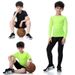 Surge Children's Clothing Boys And Girls Tight PRO Sports Fitness Training Running Long Short Sleeve Shirt Elastic Quick-Dry_desvips.com