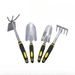 Yellow Black Handle Small Flower Vegetable Garden Outdoor Soil Shovel, Gardening Weeding Tool, And A Handy Tool For_desvips.com