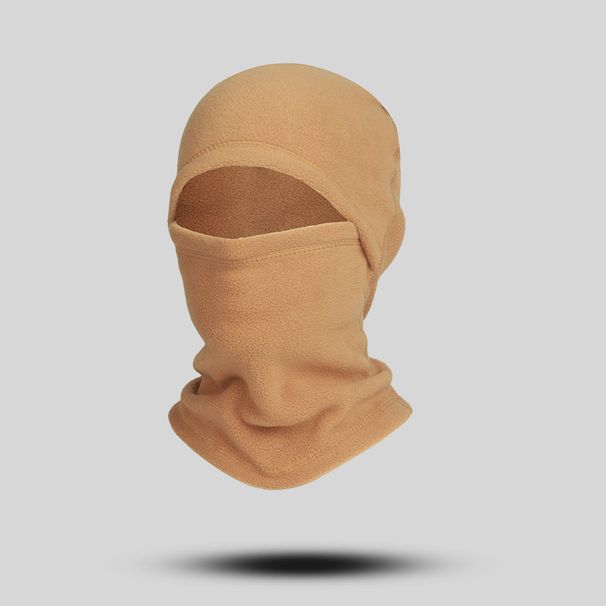 Tactical Fleece Balaclava - Winter Camouflage Neck Gaiter For Outdoor Sports, Cycling, And Cold Weather Protection (Unisex, One Size)_desvips.com