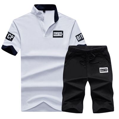 New Summer Short-Sleeve T-Shirts For Teenagers, Men's Sports Suits, Wholesale Manufacturer, Featured Product_desvips.com