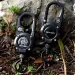 Steel Wire Rope Retractable Pull Reel Carabiner Key Chains Buckle Holder Outdoor Sporty Keychain Multiple Tool_desvips.com