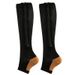 Sports Socks Women's Open Toe Compression Stockings Zipper Elastic Leg Lengthening Calf Socks Sports Outdoor Accessories_desvips.com