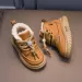 Toddler PU Leather Snow Children Thick Warm Boy's Cotton Anti-slip Girl Fur Boots For Cutefeet Kids Winter Plush Shoes_desvips.com