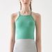 New European And American Summer Sports Women With Chest Pads, Nude-feel Yoga Tank Top, Quick-dry Fitness Bra For_desvips.com