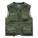 Vest Custom Printed Logo Photographer Director Vest Outdoor Mountaineering Publicity Vest Multi Pocket Overalls_desvips.com